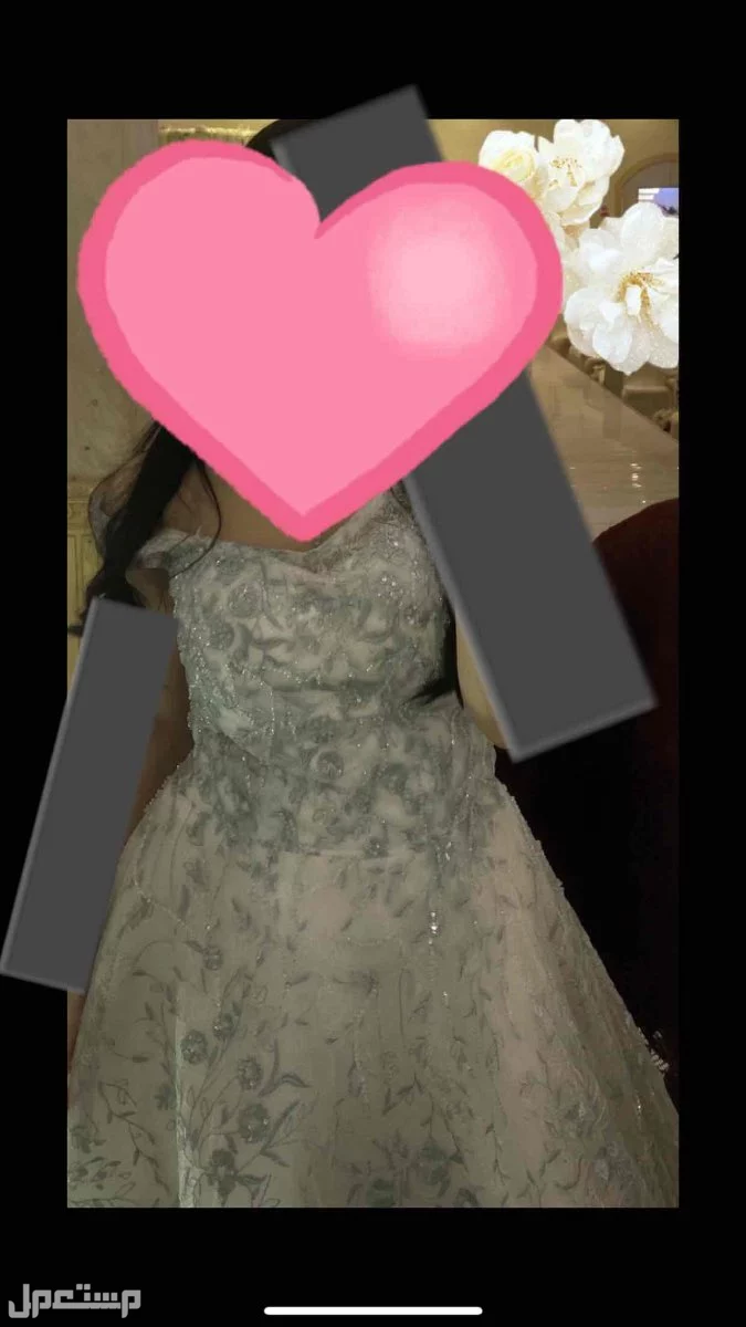 فستان للبيع ب550 شريته ب1100 لبسته 3 ساعات