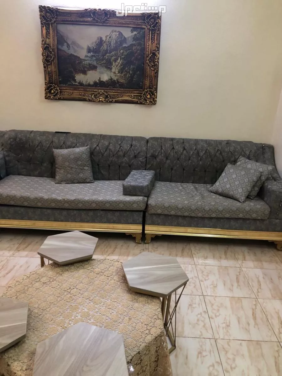 مجلس كنب متصل  في الرياض بسعر 750 ريال سعودي