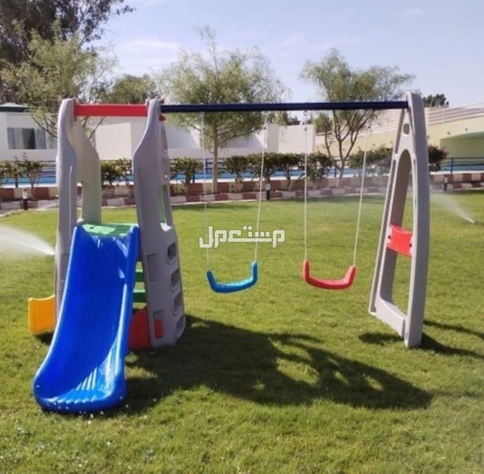 مراجيح وزحاليق بلاستيكيه جوده عاليه أسعار مميزه وجميله السعر1950مع توصيل والا تركيب في الرياض بسعر 1950 ريال سعودي