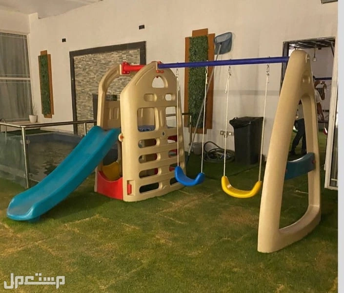 مراجيح وزحاليق بلاستيكيه جوده عاليه أسعار مميزه وجميله السعر1950مع توصيل والا تركيب في الرياض بسعر 1950 ريال سعودي