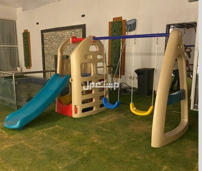 مراجيح وزحاليق بلاستيكيه جوده عاليه أسعار مميزه وجميله السعر1950مع توصيل والا تركيب في الرياض بسعر 1950 ريال سعودي