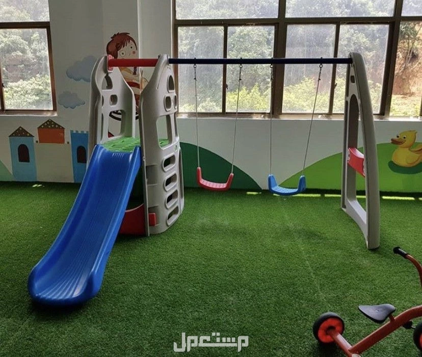 مراجيح وزحاليق بلاستيكيه جوده عاليه أسعار مميزه وجميله السعر1950مع توصيل والا تركيب في الرياض بسعر 1950 ريال سعودي