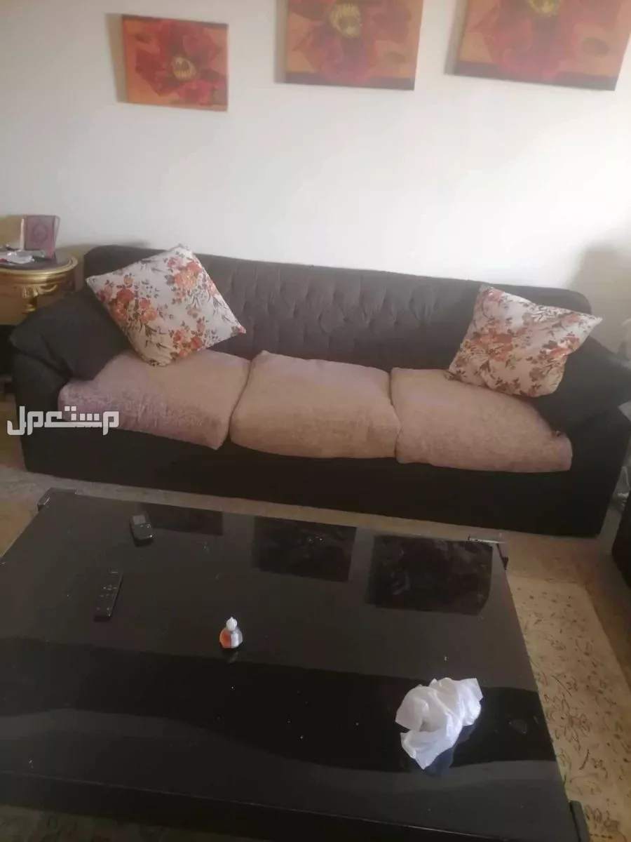 انتريه مستعمل فى حالة جيدة خشب زان عمولة