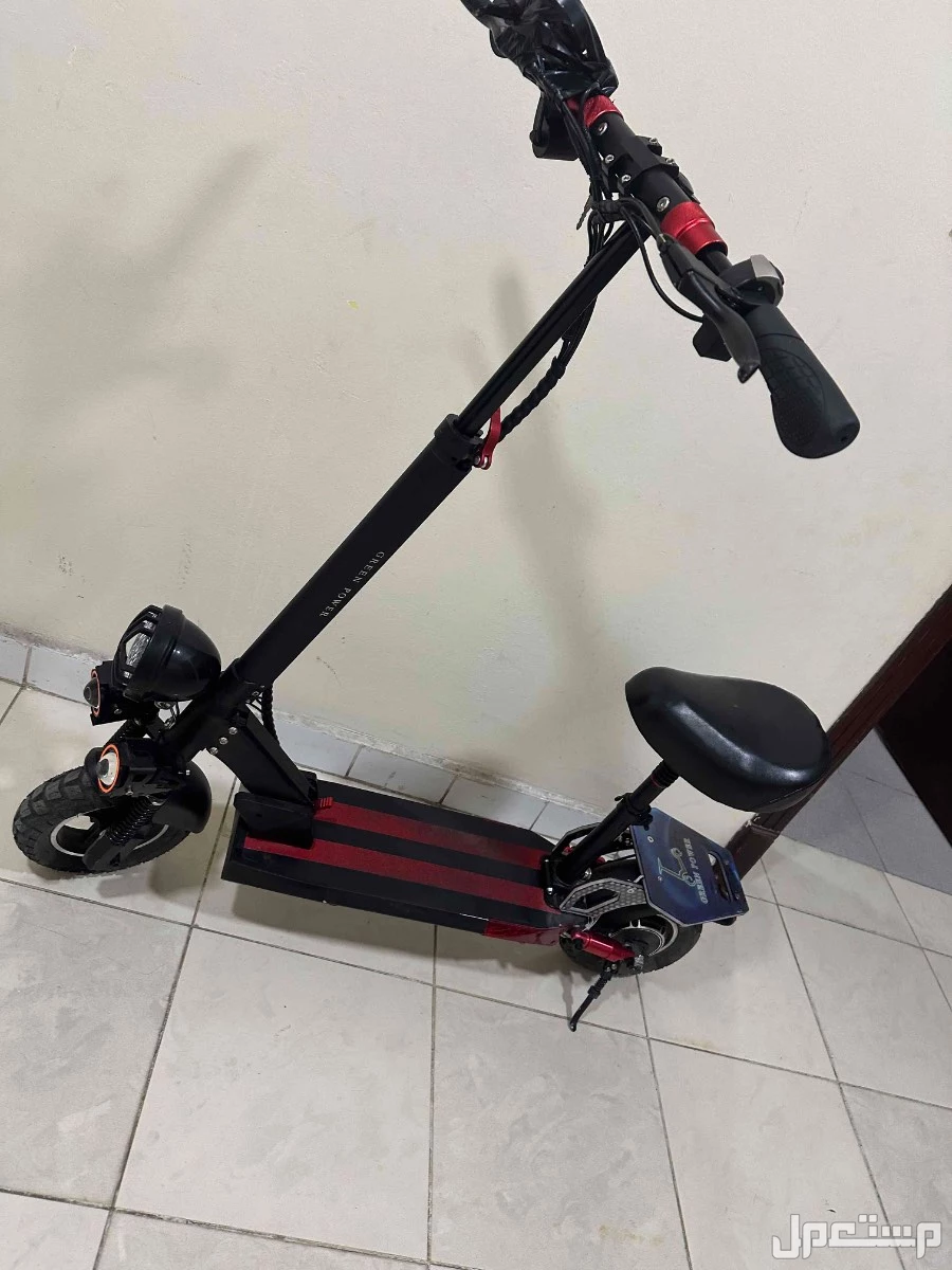 سكوتر الوحش الكهربائي نضيف جدا جدا جدا بسعر 1200