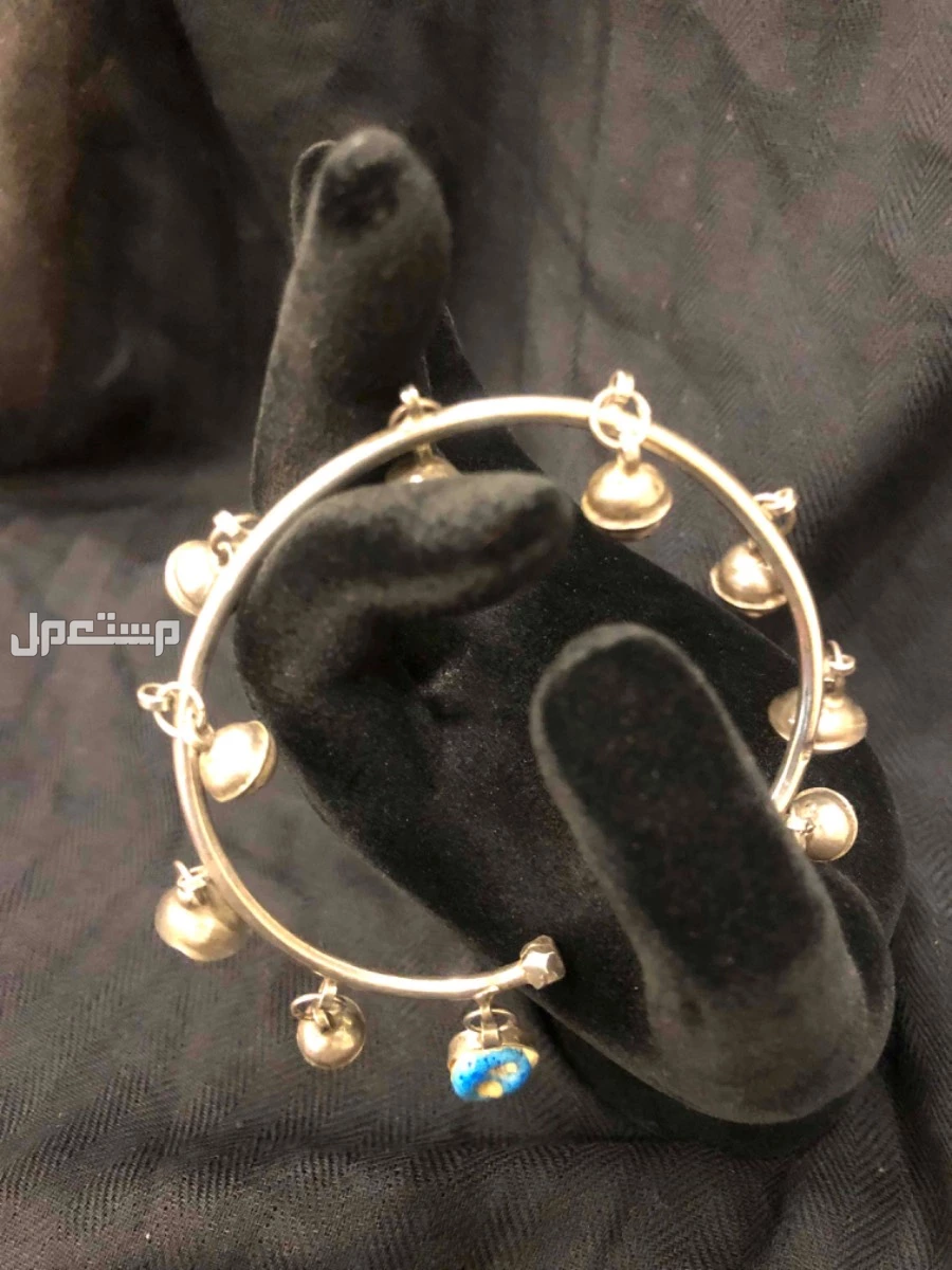 جوز حجوز (خلخال) فضة قديم تراثي بدوي بأجراس