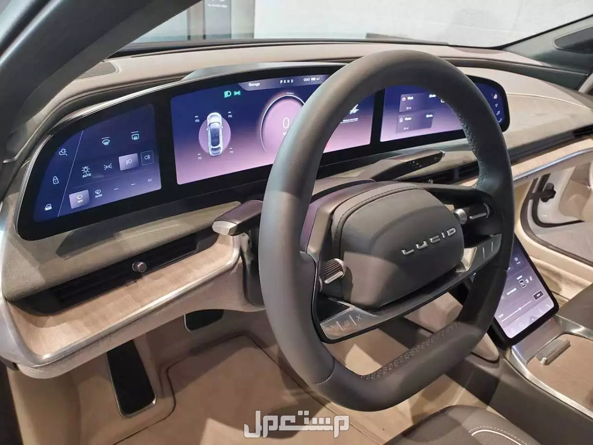 مواصفات وأسعار سيارات لوسيد الكهربائية: دليل شامل 2025 داخلية  2024 Lucid Air