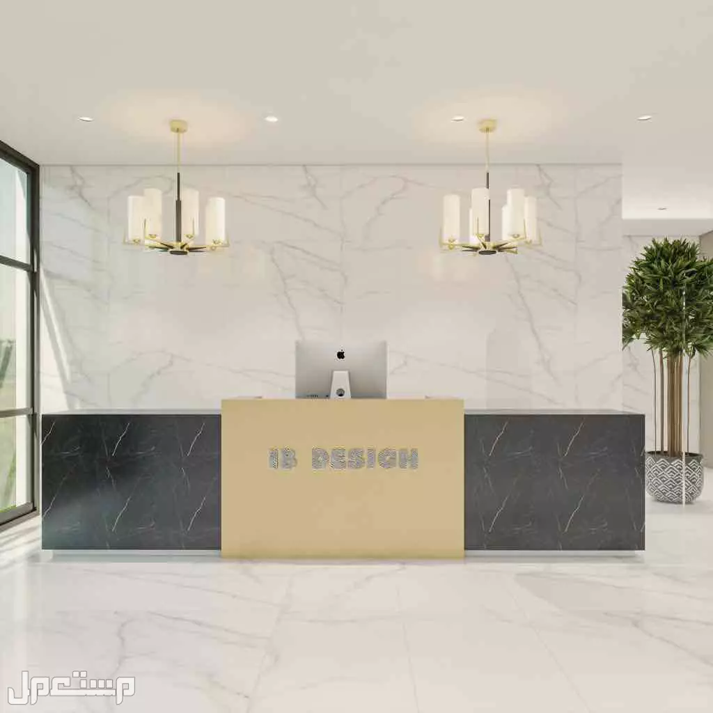 كاونترات ريسبشن استقبال تصاميم حصرية مودرن في الرياض