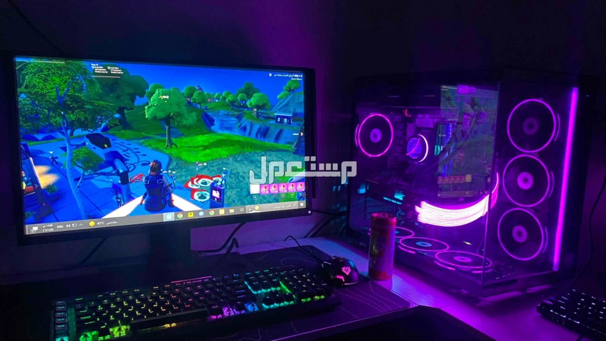 للبيع شاشة قيمنق السعر 500ريال