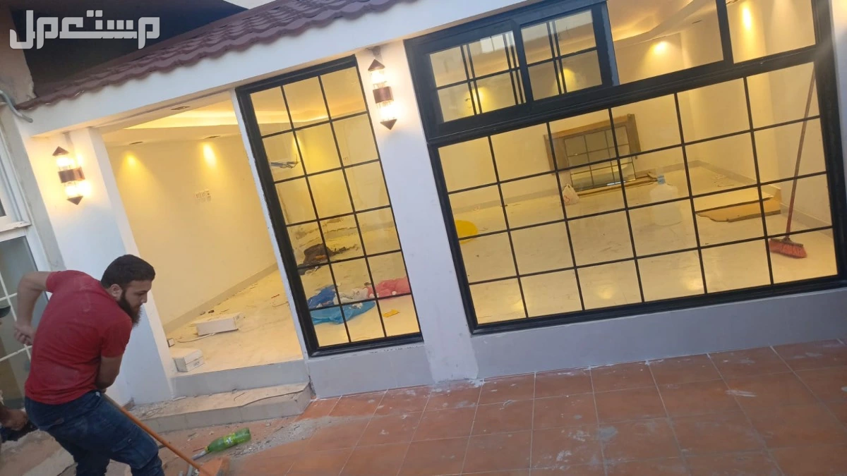 تفصيل المنيوم شبابيك ابواب دولاب سرايا دبل جلاس عادی ابواب all work aluminum door‏ ‏window kitchen r50 door‏