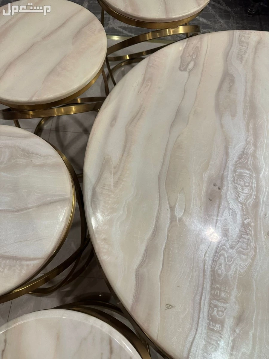 طقم طاولات مجالس و صالات للبيع بالكامل