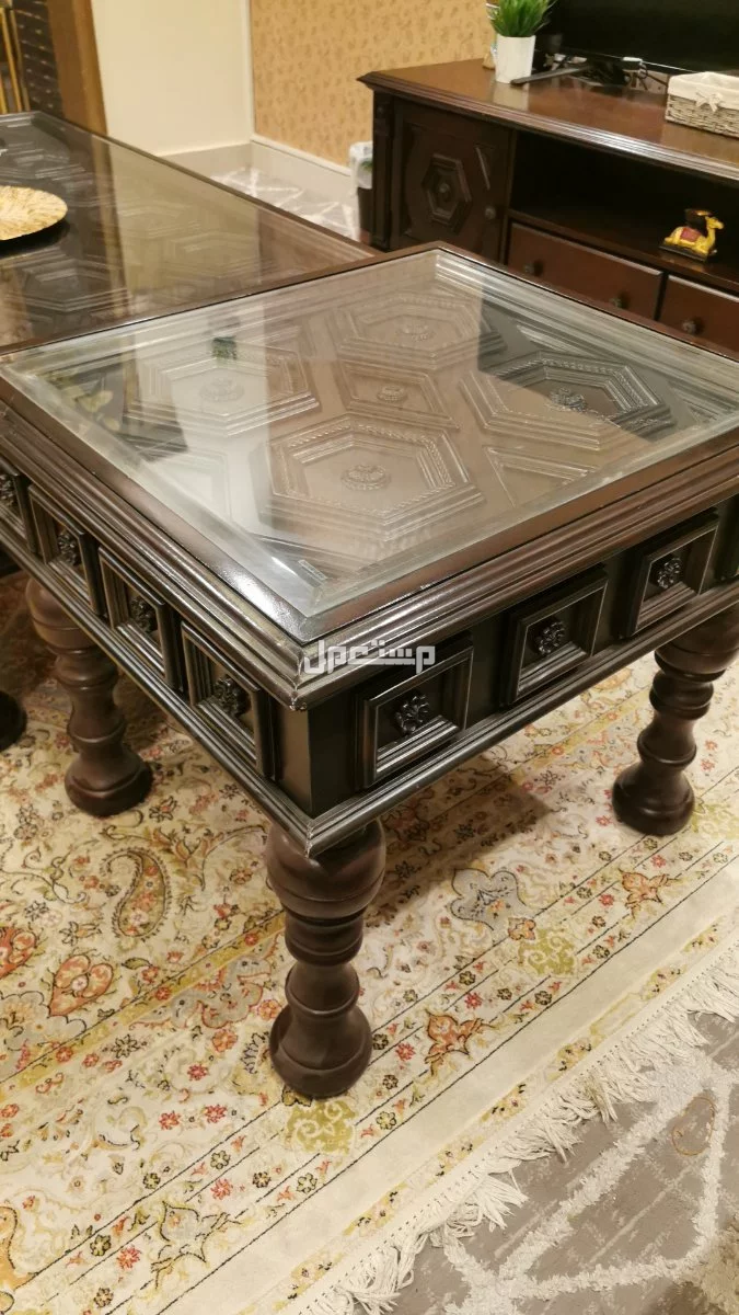 طقم طاولات مجالس و صالات للبيع بالكامل