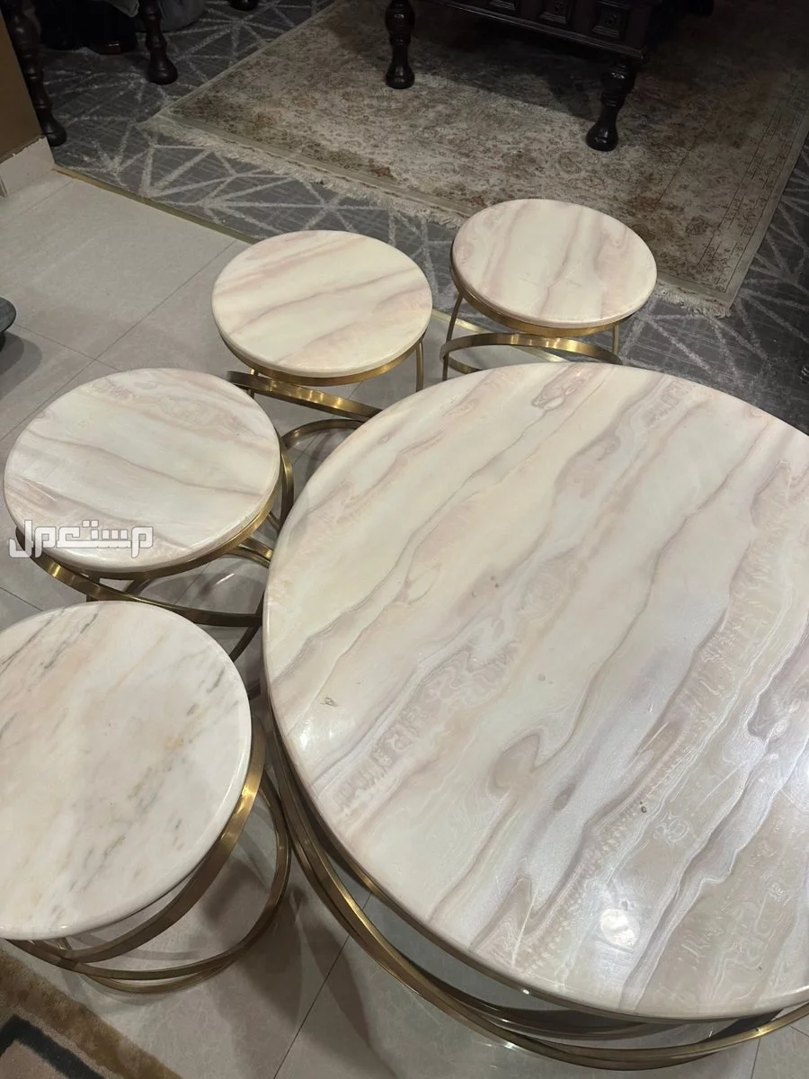 طقم طاولات مجالس و صالات للبيع بالكامل