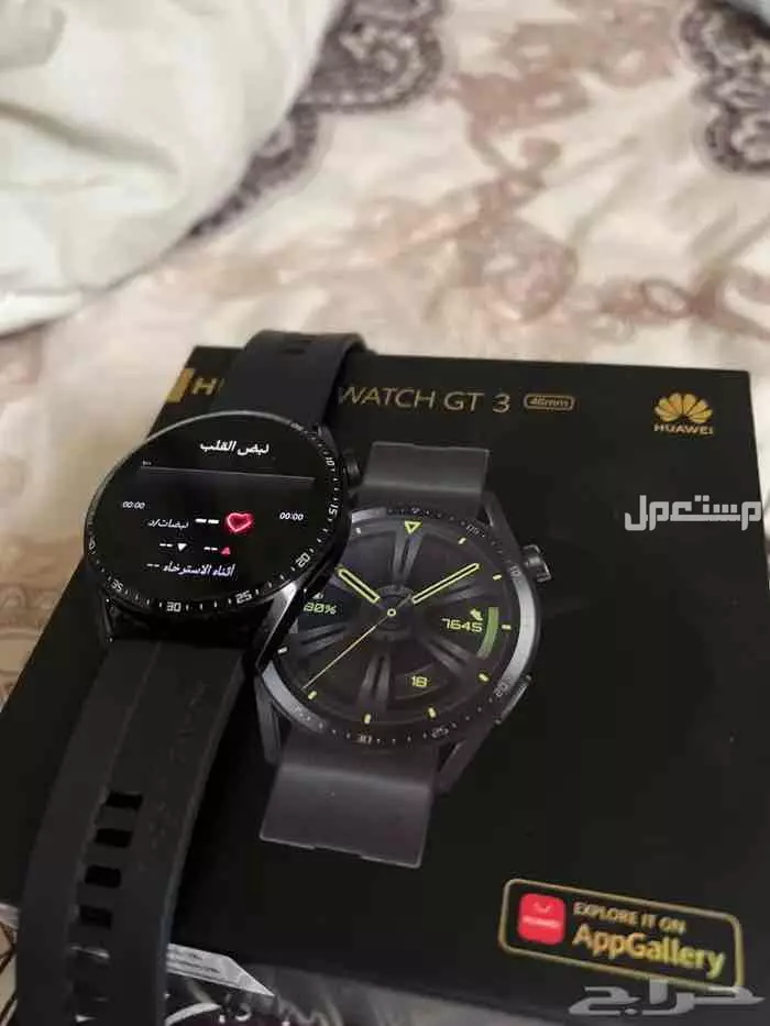 ساعة هواوي جي تي نظيفة مستخدمه 3