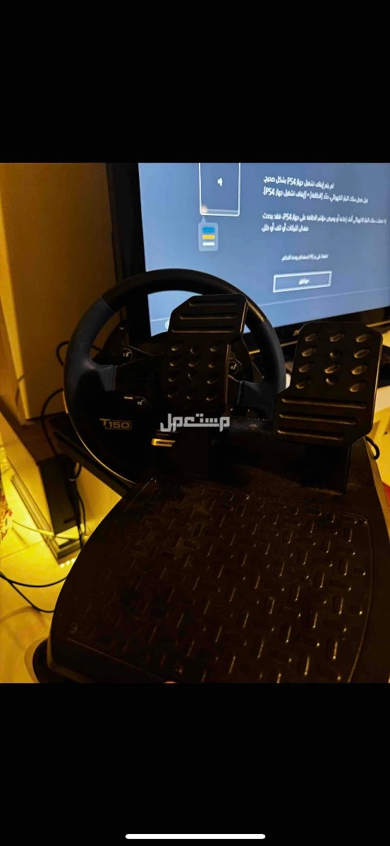 سوني 4 برو مع دركسون ويد وسماعه وشاشه في جدة بسعر 650 ريال سعودي