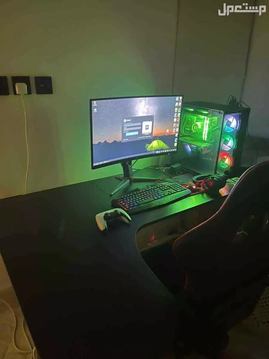 PC للبيع بكامل ملحقاته  ماركة أخرى في الرياض
