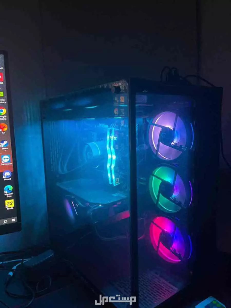 PC للبيع بكامل ملحقاته  ماركة أخرى في الرياض