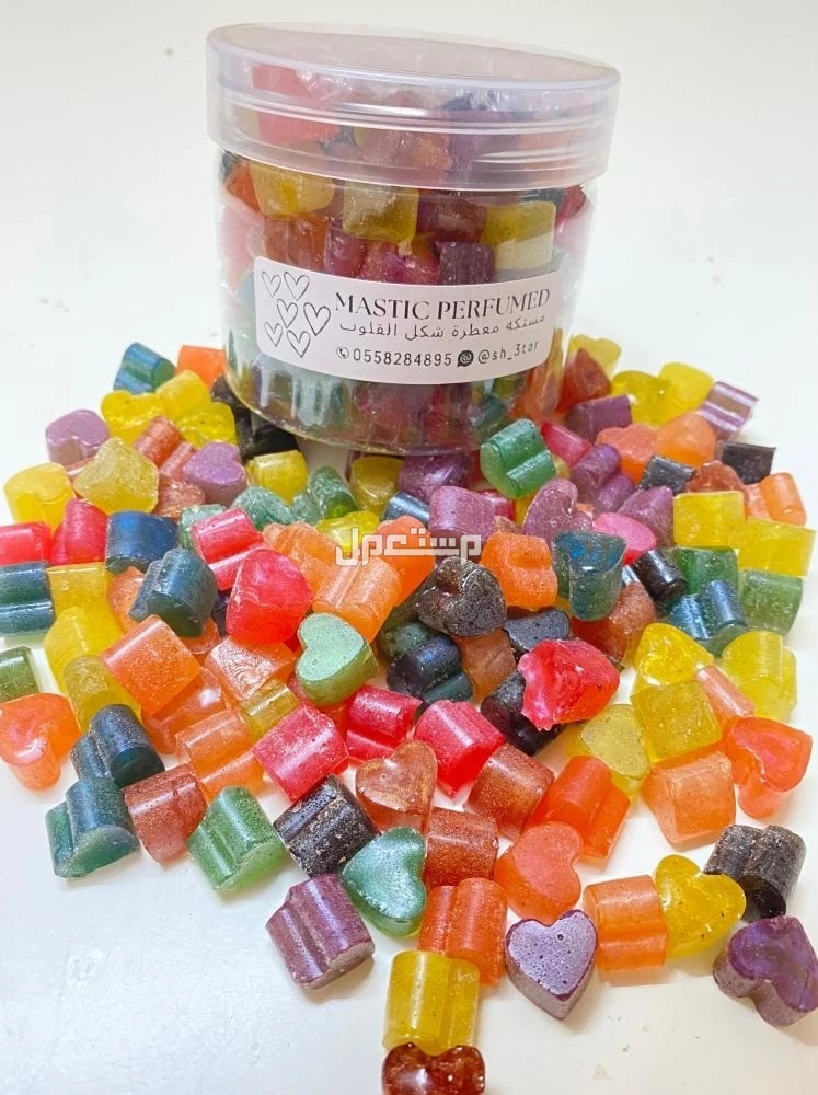 حبه مستكة ملوة معطرة شكل قلوب في المدينة المنورة بسعر 30 ريال سعودي