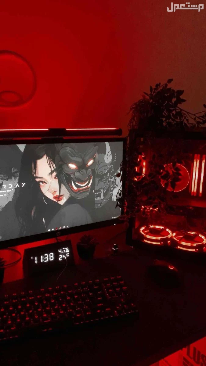 شاشه قيمنق hp 144hz Full HD ماركة إتش بي
