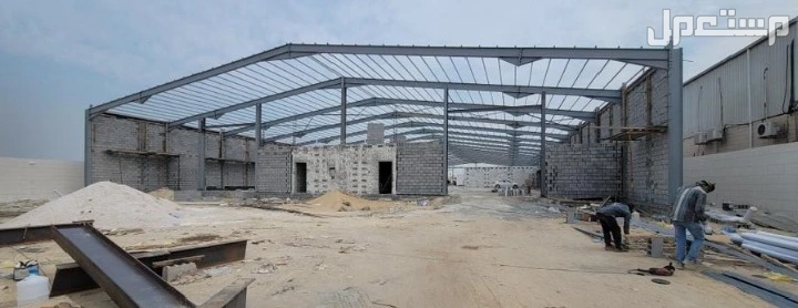 مقاول هناجر ومضلات سواتر جميع اعمال اللحام