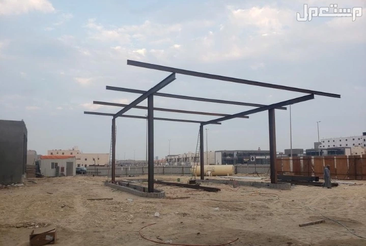 مقاول هناجر ومضلات سواتر جميع اعمال اللحام