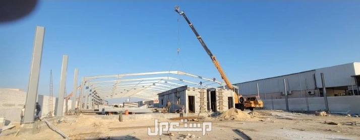 مقاول هناجر ومضلات سواتر جميع اعمال اللحام