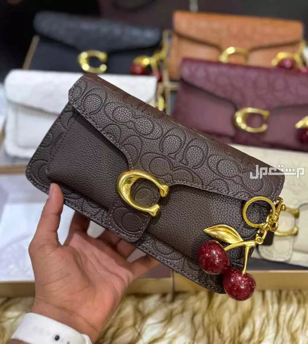 شنط ماركة كوتش درجة اولي حجمين مع البكس