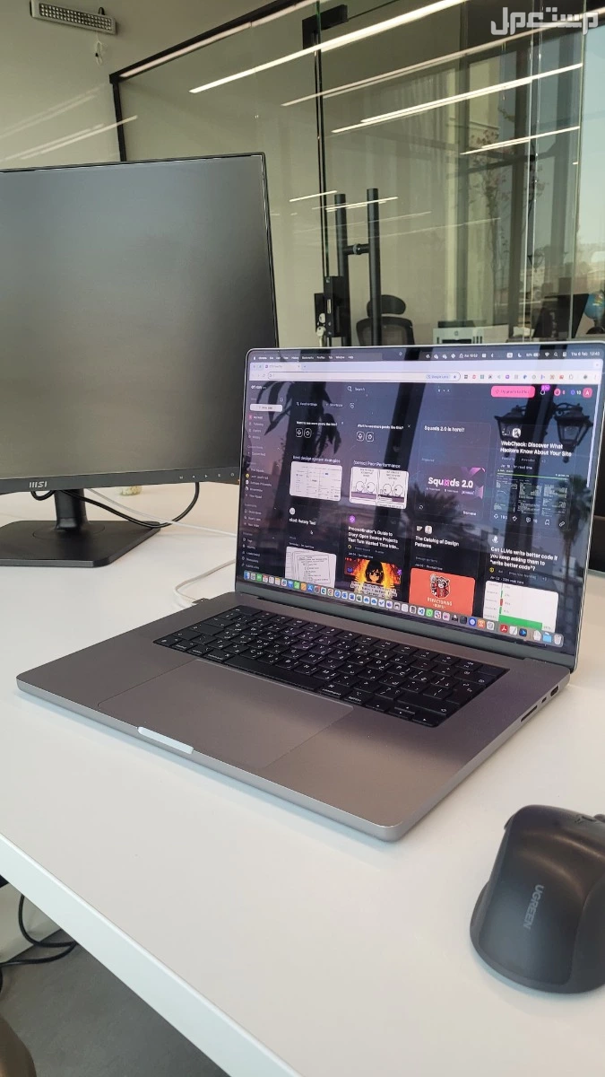 MacBook Pro M2 16 inch 2023-1TB 16GB RAM باقي على الضمان 8 شهور