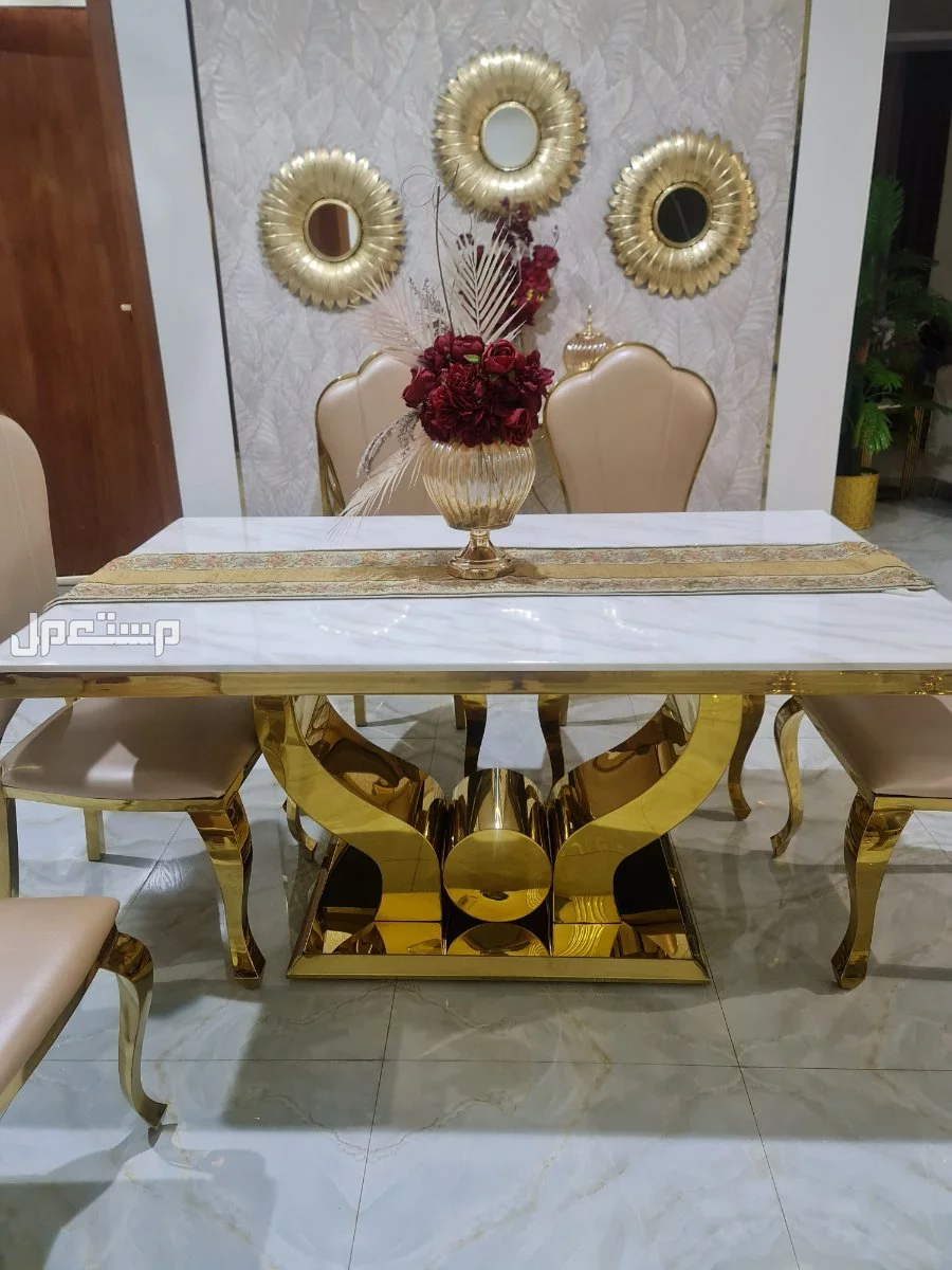 طاولة طعام و6 كراسي  في الخرج بسعر 1550 ريال سعودي