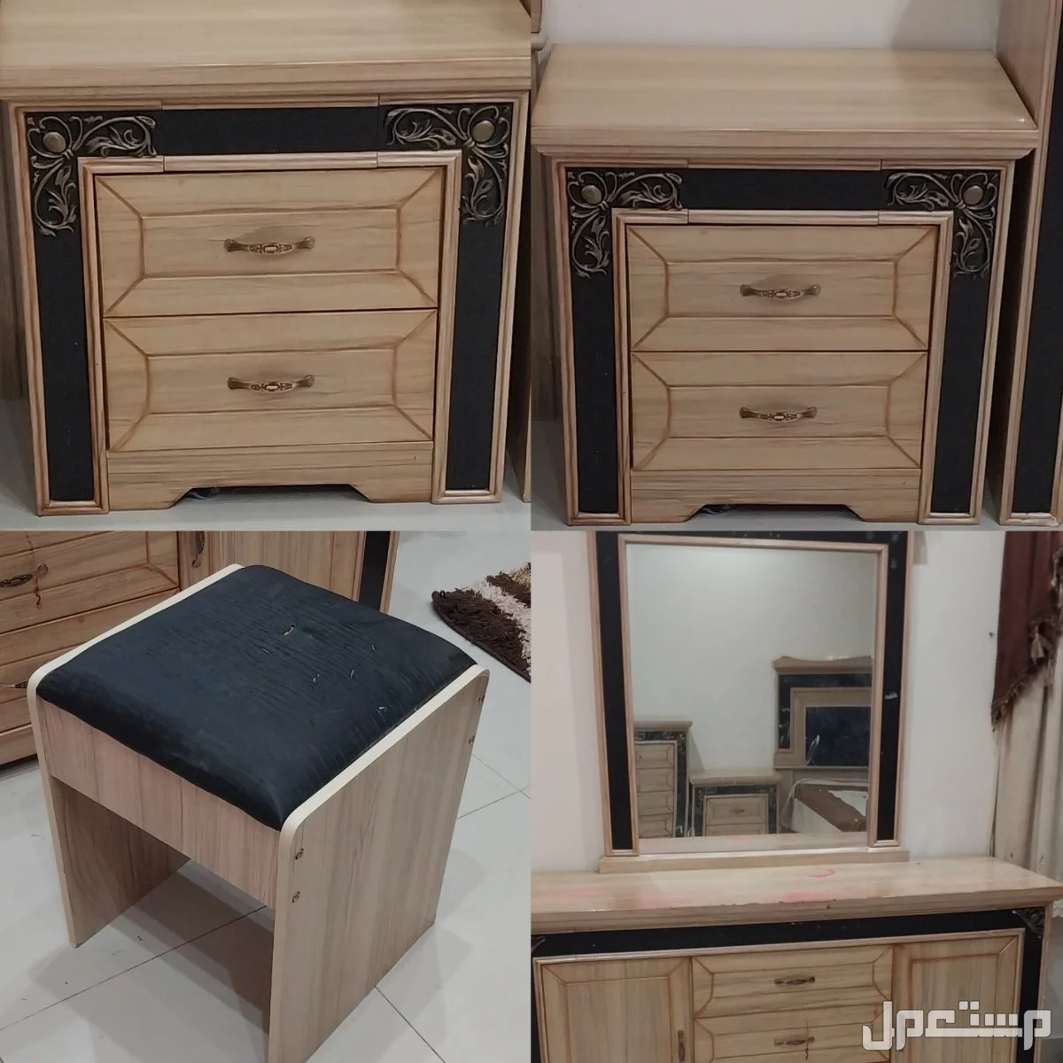 غرفة نوم مزدوجه 10قطع  في حائل بسعر 1900 ريال سعودي