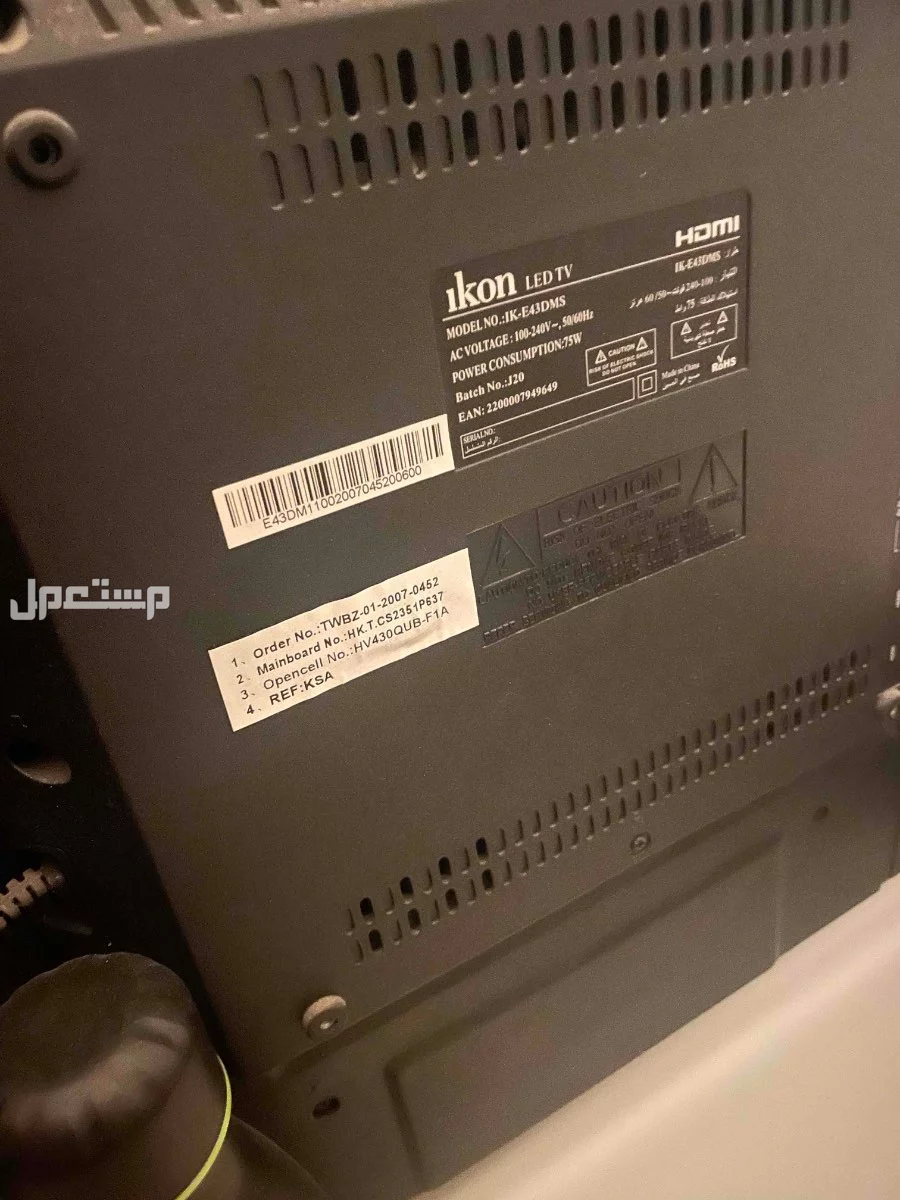 للبيع شاشة ذكية ikon   600﷼ في جدة