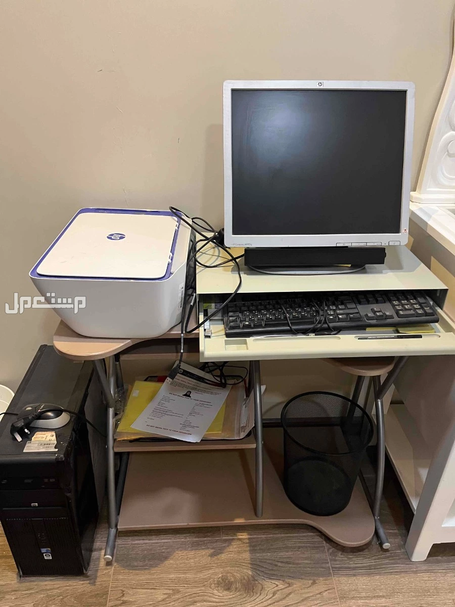 كمبيوتر مكتبي للبيع بسعر 500 ريال فقط بالأحساء