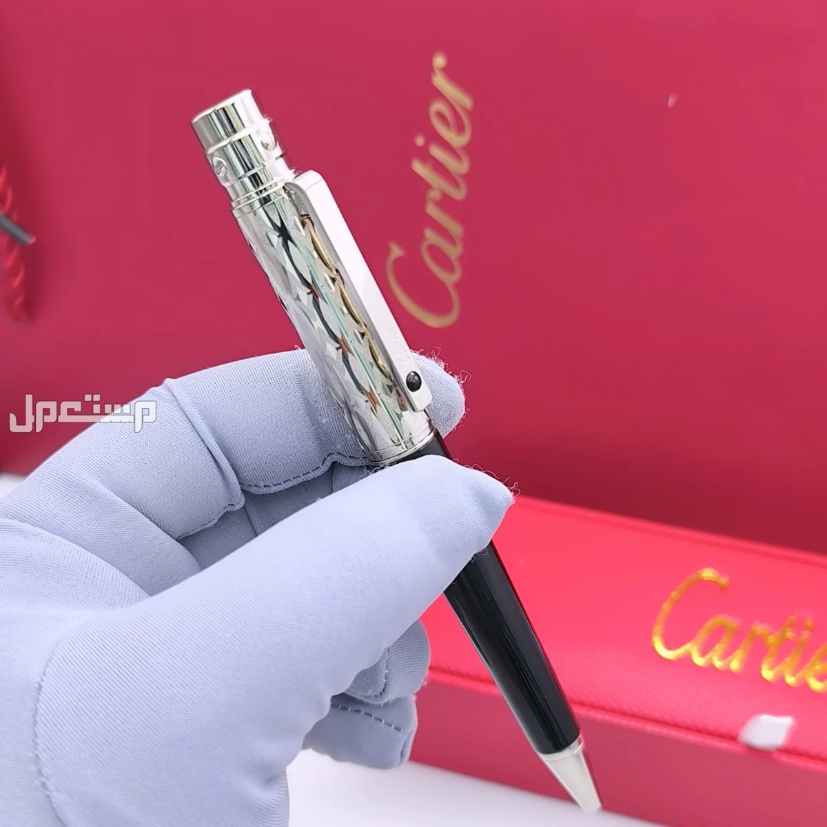 جديد قلم من ماركه كارتير درجه اولى مع الملحقات السعر 130ريال