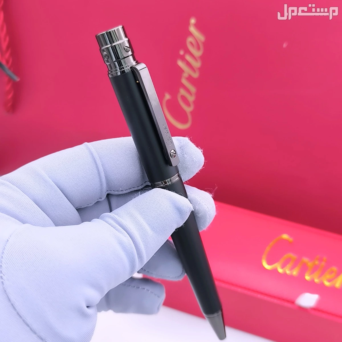 جديد قلم من ماركه كارتير درجه اولى مع الملحقات السعر 130ريال