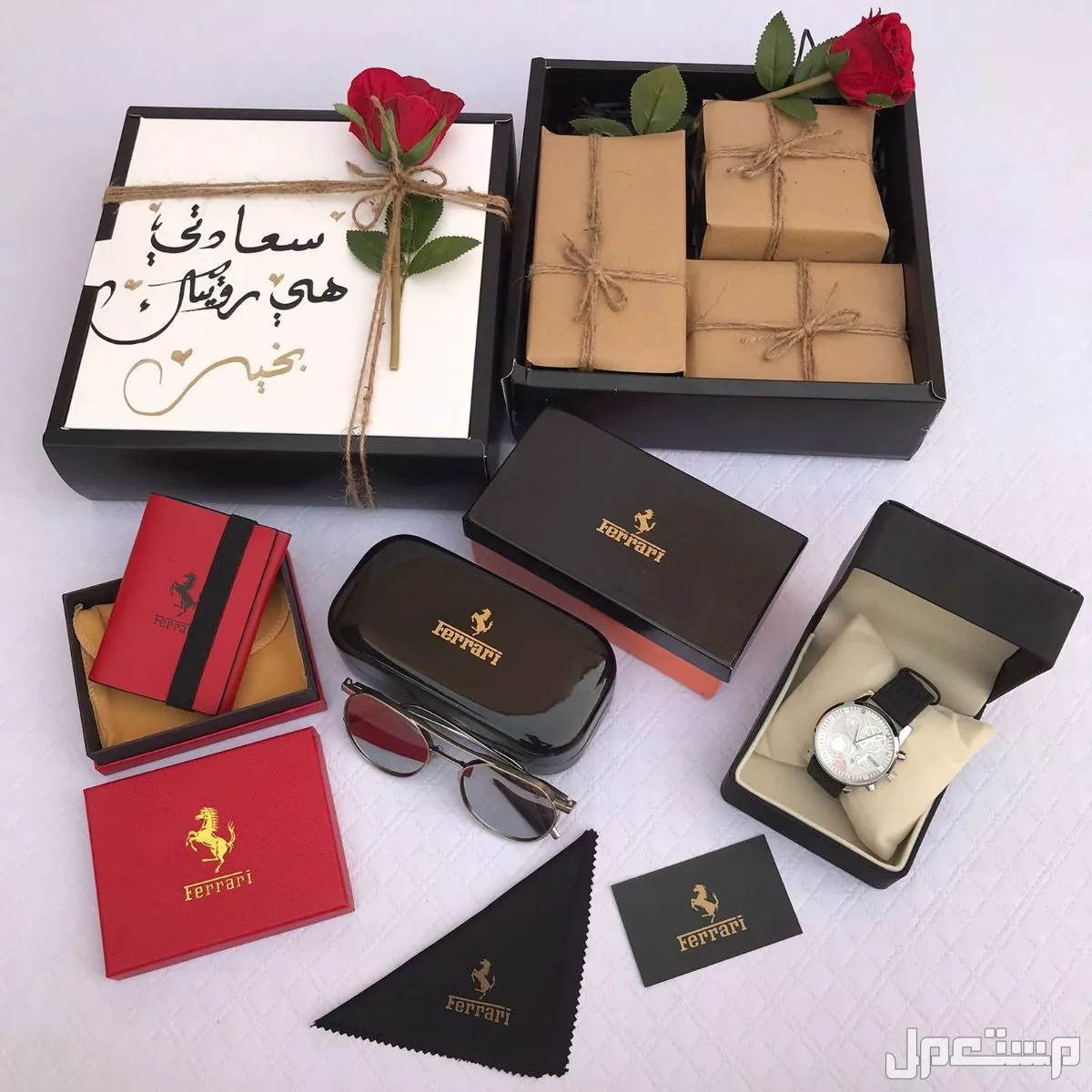 اطقم رجاليه فاخره وانيقه هدايا تكشخ ساعه رجالي