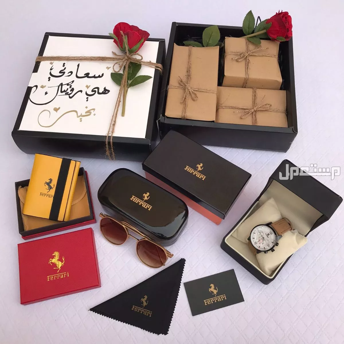 اطقم رجاليه فاخره وانيقه هدايا تكشخ ساعه رجالي