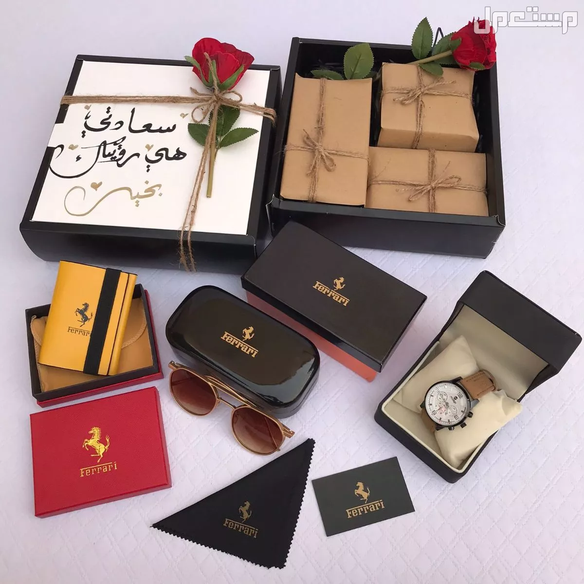 اطقم رجاليه فاخره وانيقه هدايا تكشخ ساعه رجالي