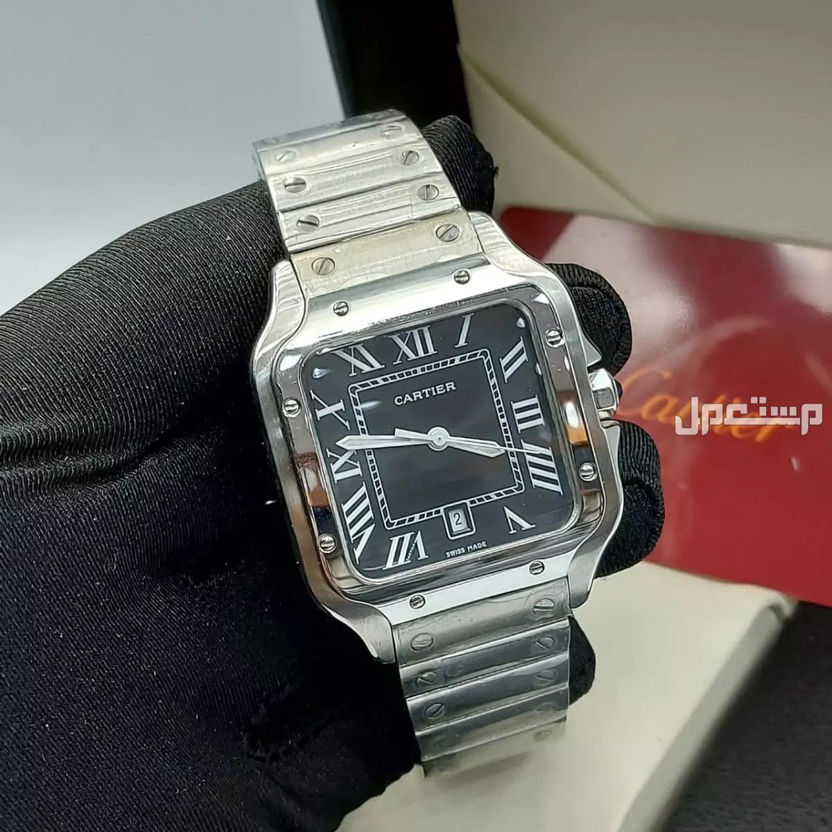 ساعات كارتير رجالي ستيل ماستر كوالتي