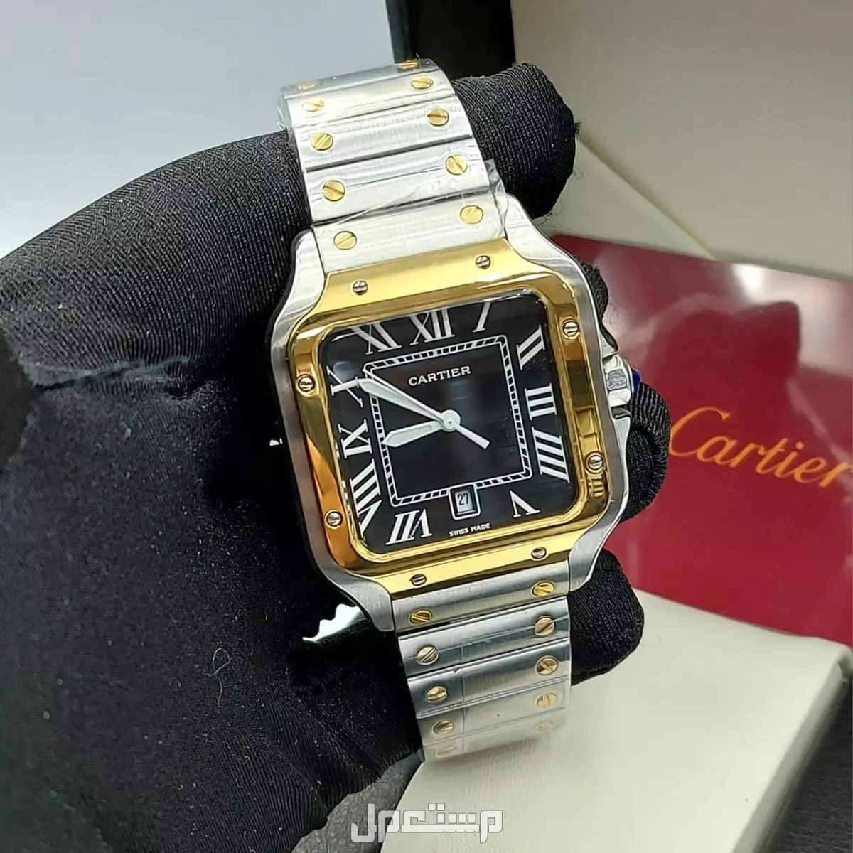 ساعات كارتير رجالي ستيل ماستر كوالتي