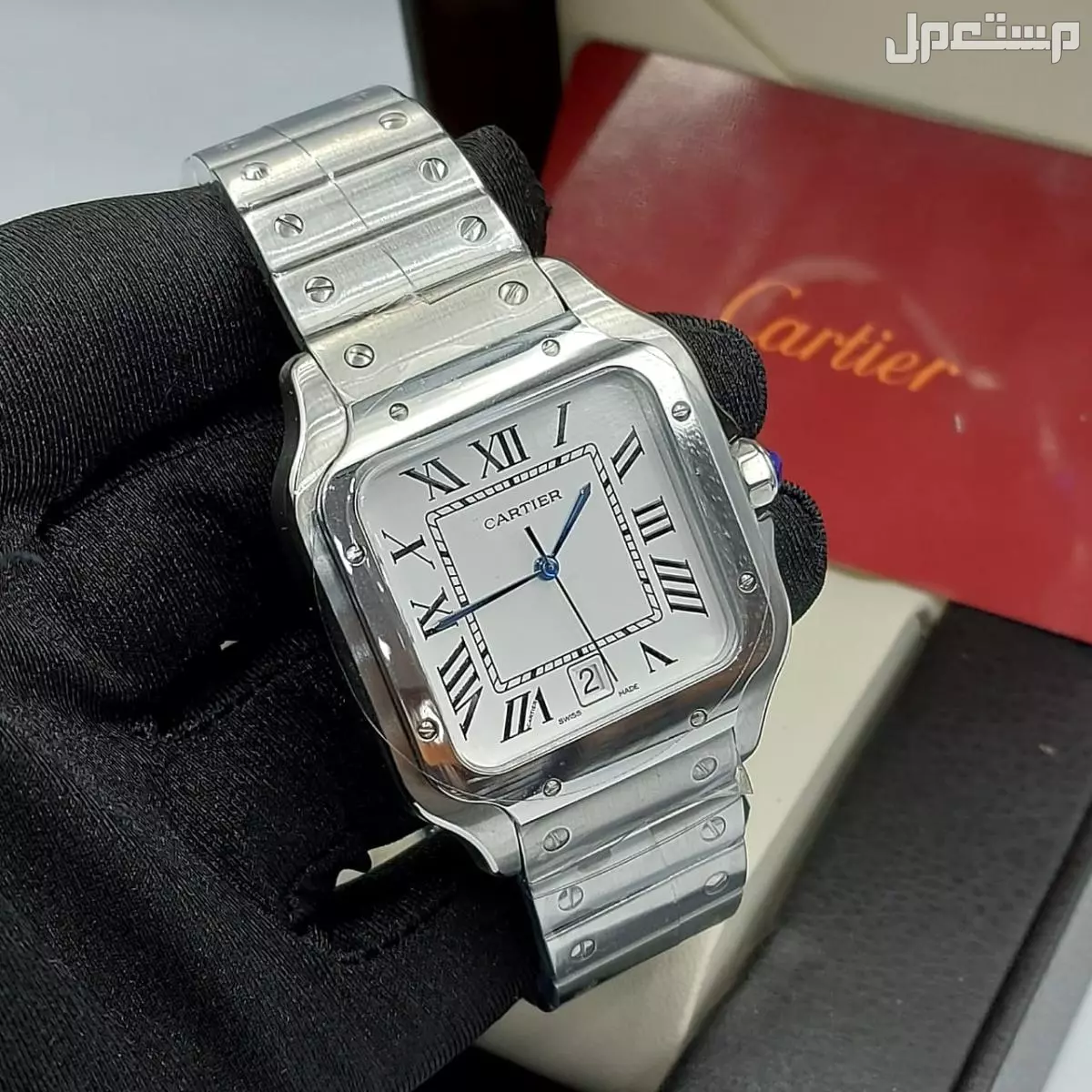 ساعات كارتير رجالي ستيل ماستر كوالتي