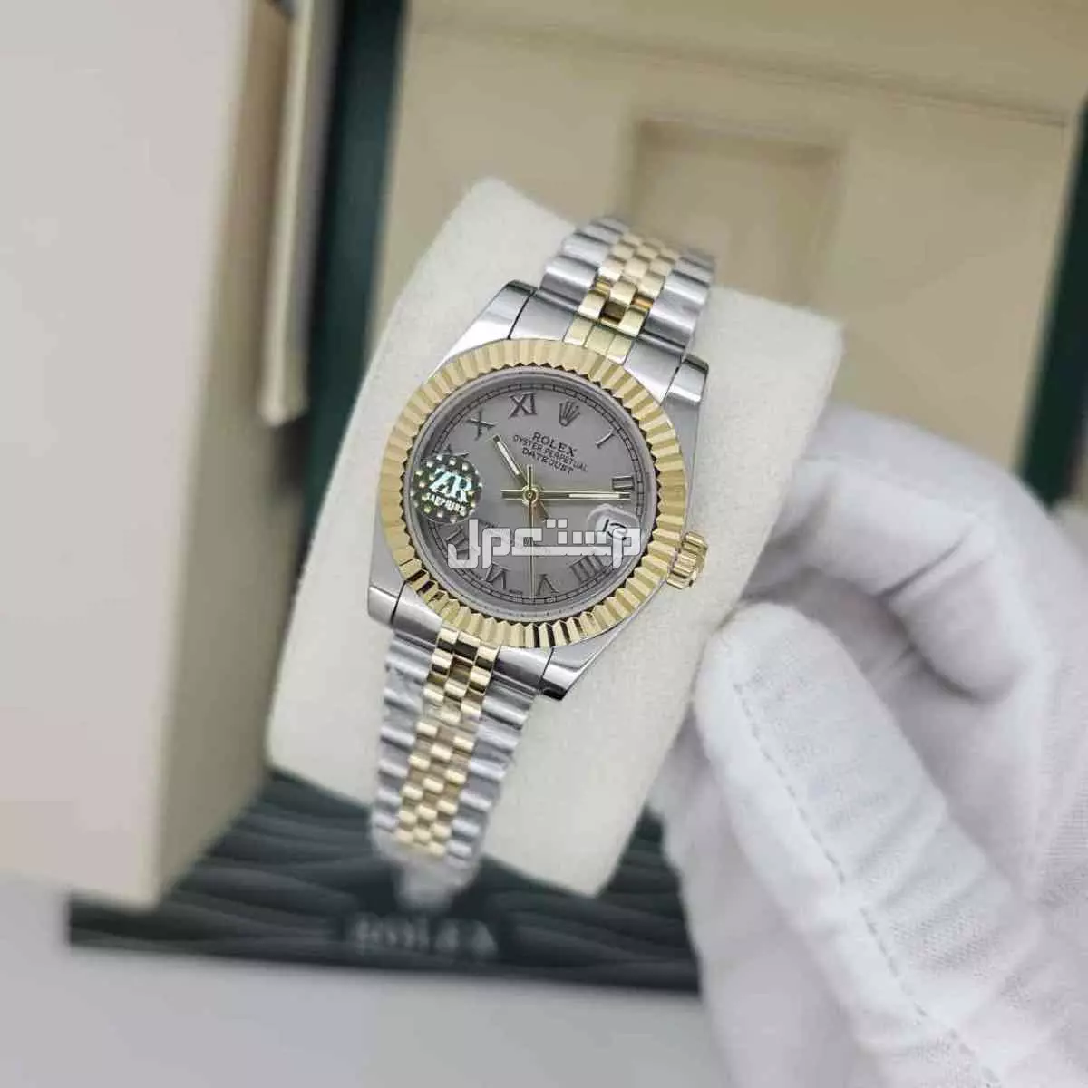 جديدنا غير 👏🏻👏🏻🔝🔥  ماركة رولكس  💎. موديل ديجست النسائي الأكثر طلباً 🔥 . موديل DATE JUST  تقليد درجه اولى - مكينه اوتوماتيك  . ستانليس استيل - اللون ثابت . مقاس 31mm نسائي