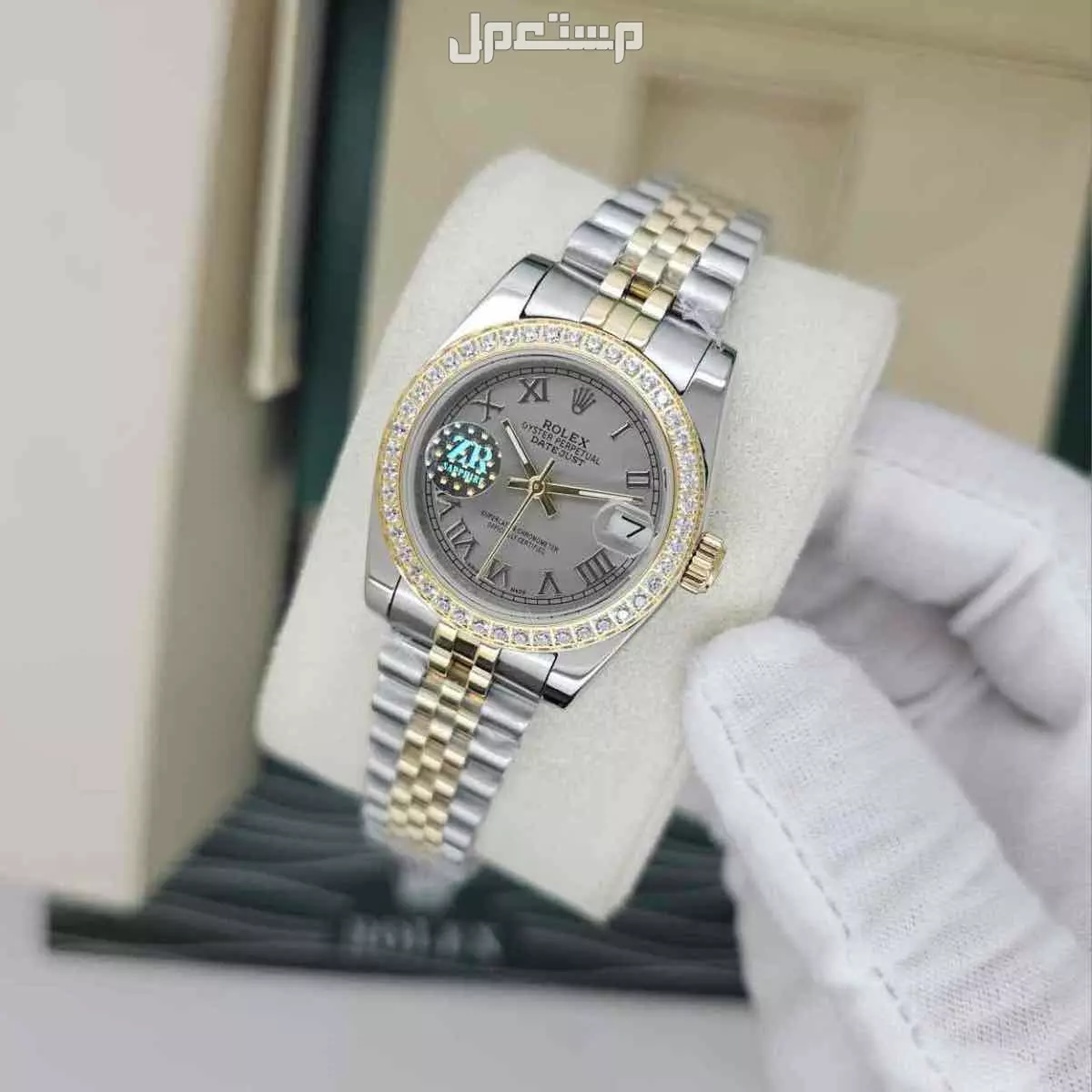 جديدنا غير 👏🏻👏🏻🔝🔥  ماركة رولكس  💎. موديل ديجست النسائي الأكثر طلباً 🔥 . موديل DATE JUST  تقليد درجه اولى - مكينه اوتوماتيك  . ستانليس استيل - اللون ثابت . مقاس 31mm نسائي