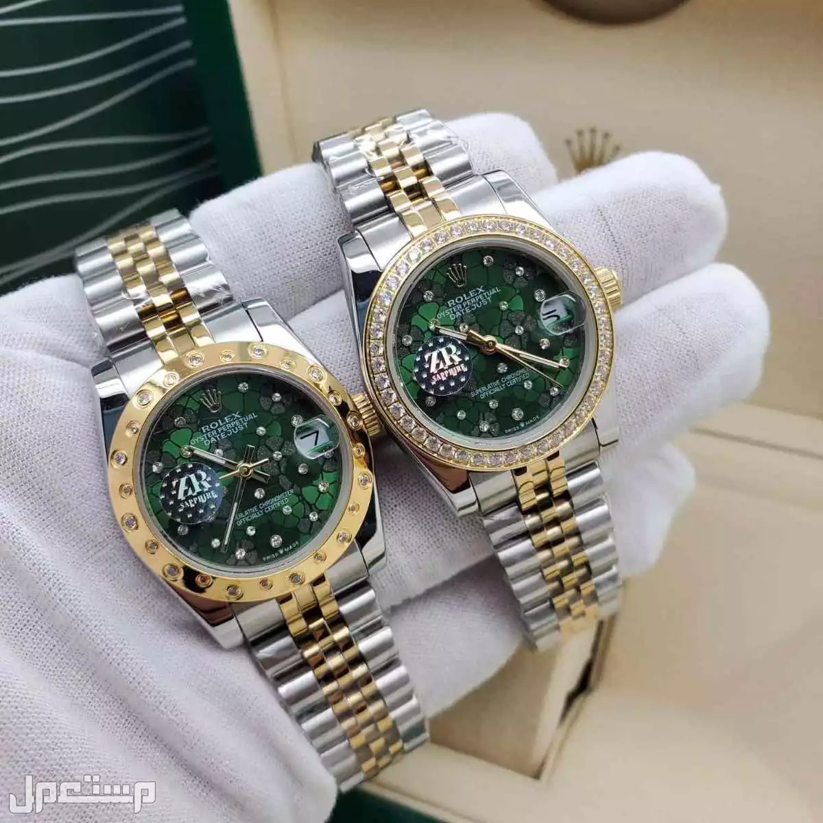جديدنا غير 👏🏻👏🏻🔝🔥  ماركة رولكس  💎. موديل ديجست النسائي الأكثر طلباً 🔥 . موديل DATE JUST  تقليد درجه اولى - مكينه اوتوماتيك  . ستانليس استيل - اللون ثابت . مقاس 31mm نسائي