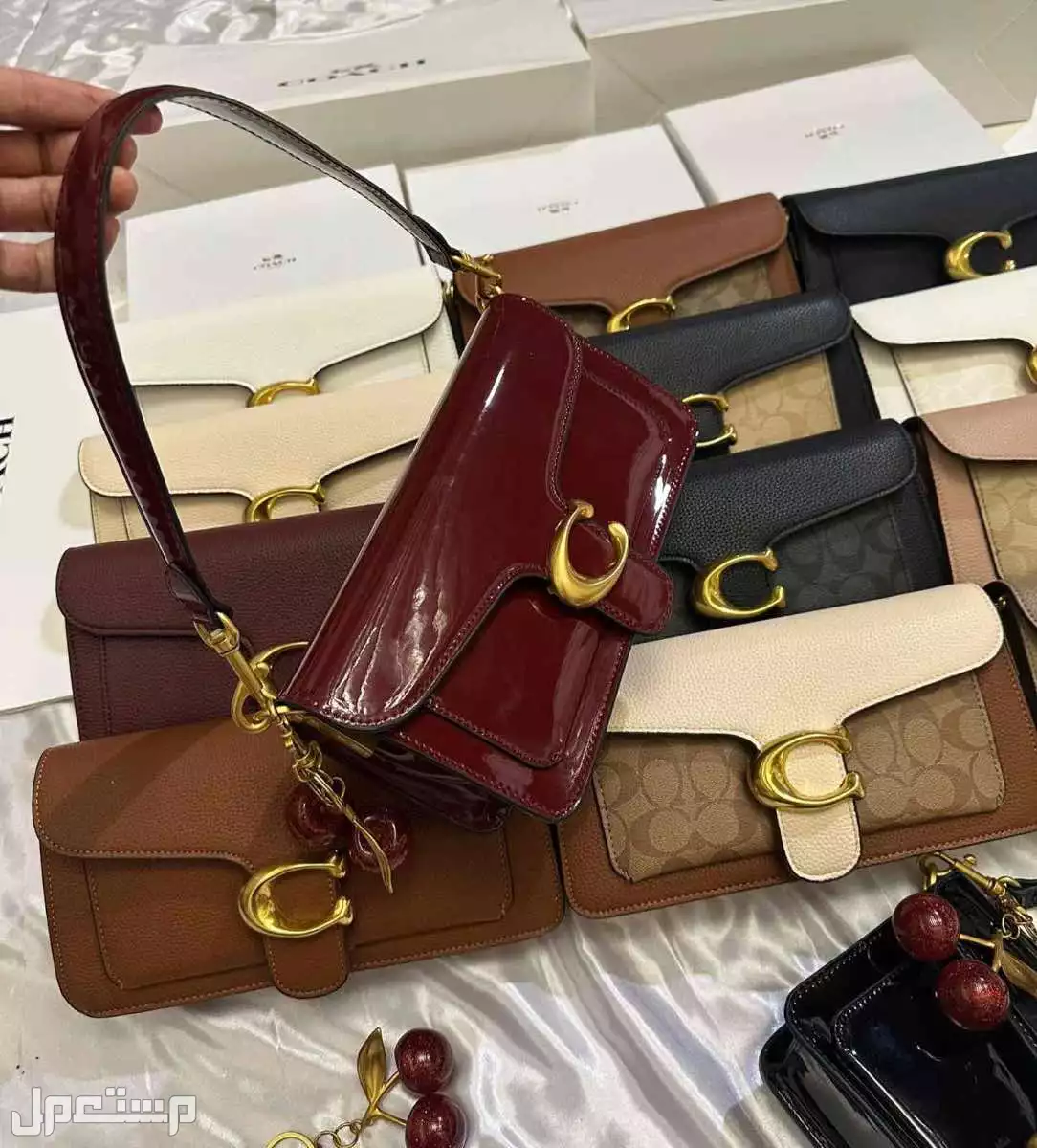 شنط ماركة كوتش ماستر كوالتي حجم صغير مع بكس
