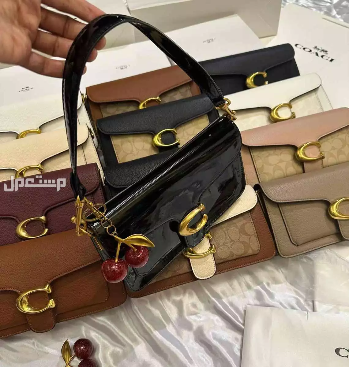 شنط ماركة كوتش ماستر كوالتي حجم صغير مع بكس