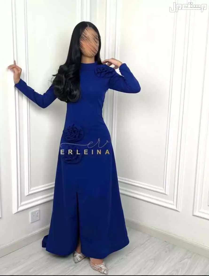 فستان ازرق جمييل ،، خميس مشيط سعره225 جديد