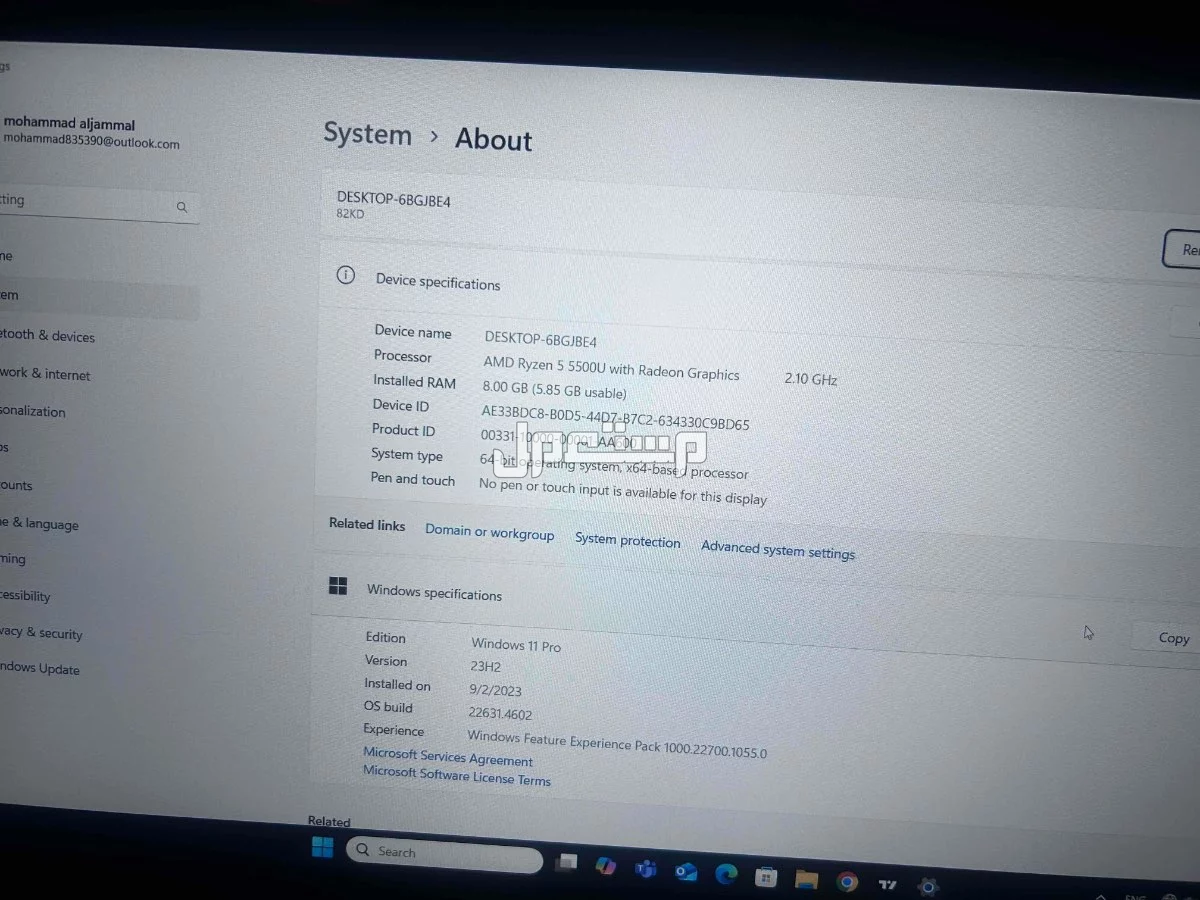 لابتوب لينوفو نظيف جدا استخدام خفيف ماركة لينوفو في الرياض بسعر 800 ريال سعودي