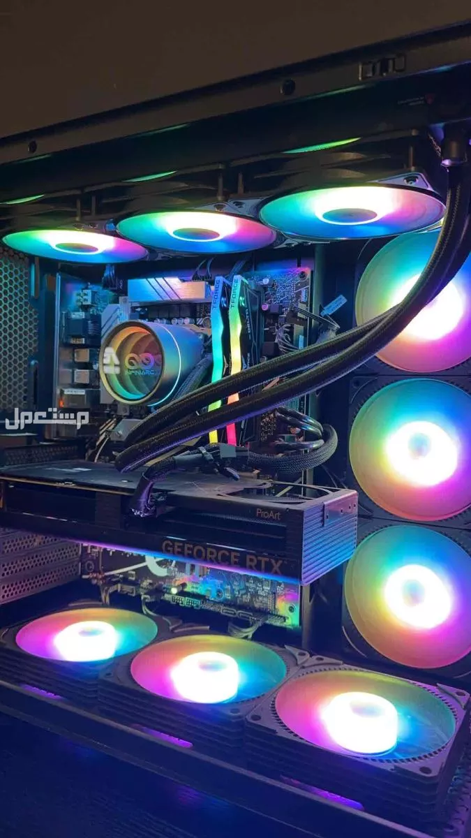بي سي قيمنق نظيف وقوي pc مع كامل ملحقاته