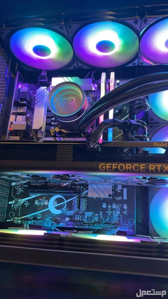 بي سي قيمنق نظيف وقوي pc مع كامل ملحقاته