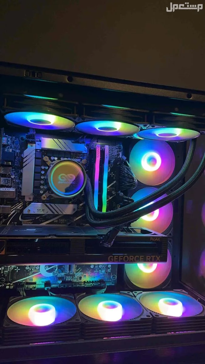 بي سي قيمنق نظيف وقوي pc مع كامل ملحقاته