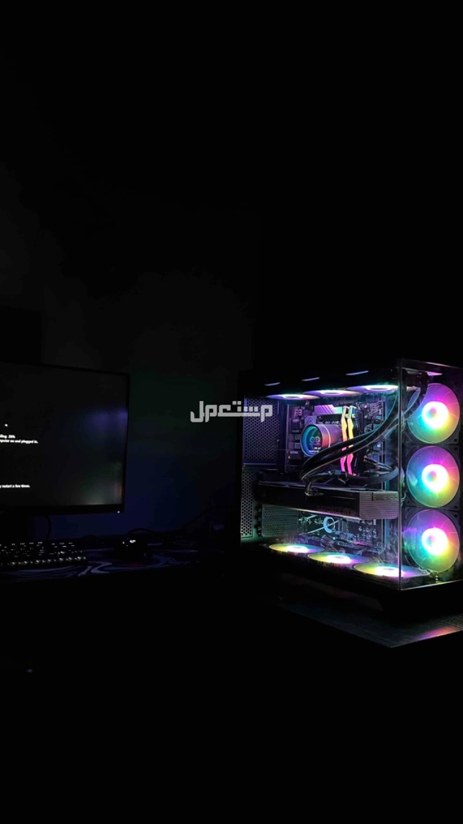 بي سي قيمنق نظيف وقوي pc مع كامل ملحقاته